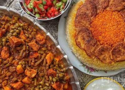 خورشت لوبیا سبز با مرغ، غذای بی نظیر ایرانی