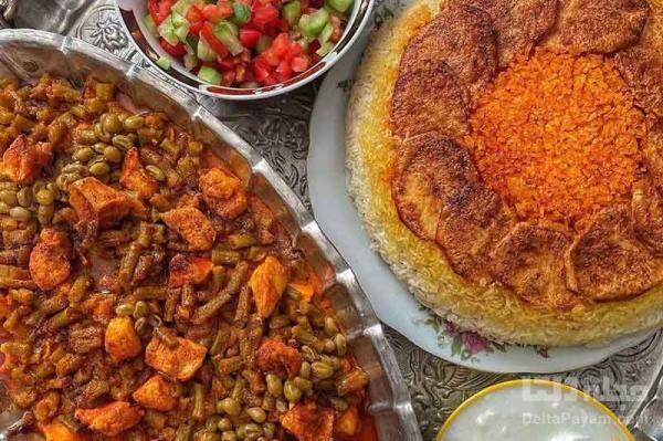 خورشت لوبیا سبز با مرغ، غذای بی نظیر ایرانی