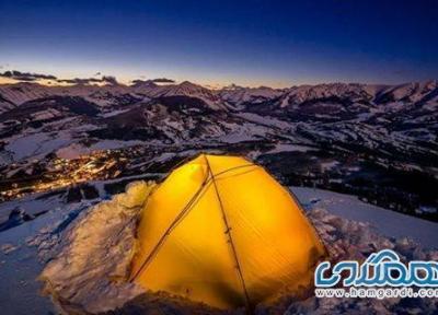 آسوده خوابیدن در کمپ ، منطقه ها مناسب کمپینگ