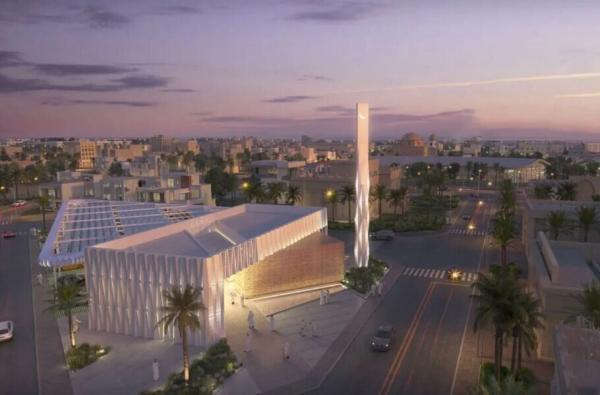 عکس ، امارات متحده عربی با پرینتر سه بعدی مسجد می سازد!